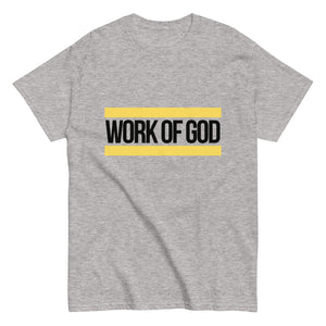 Work of God Yellow & Black (tee)