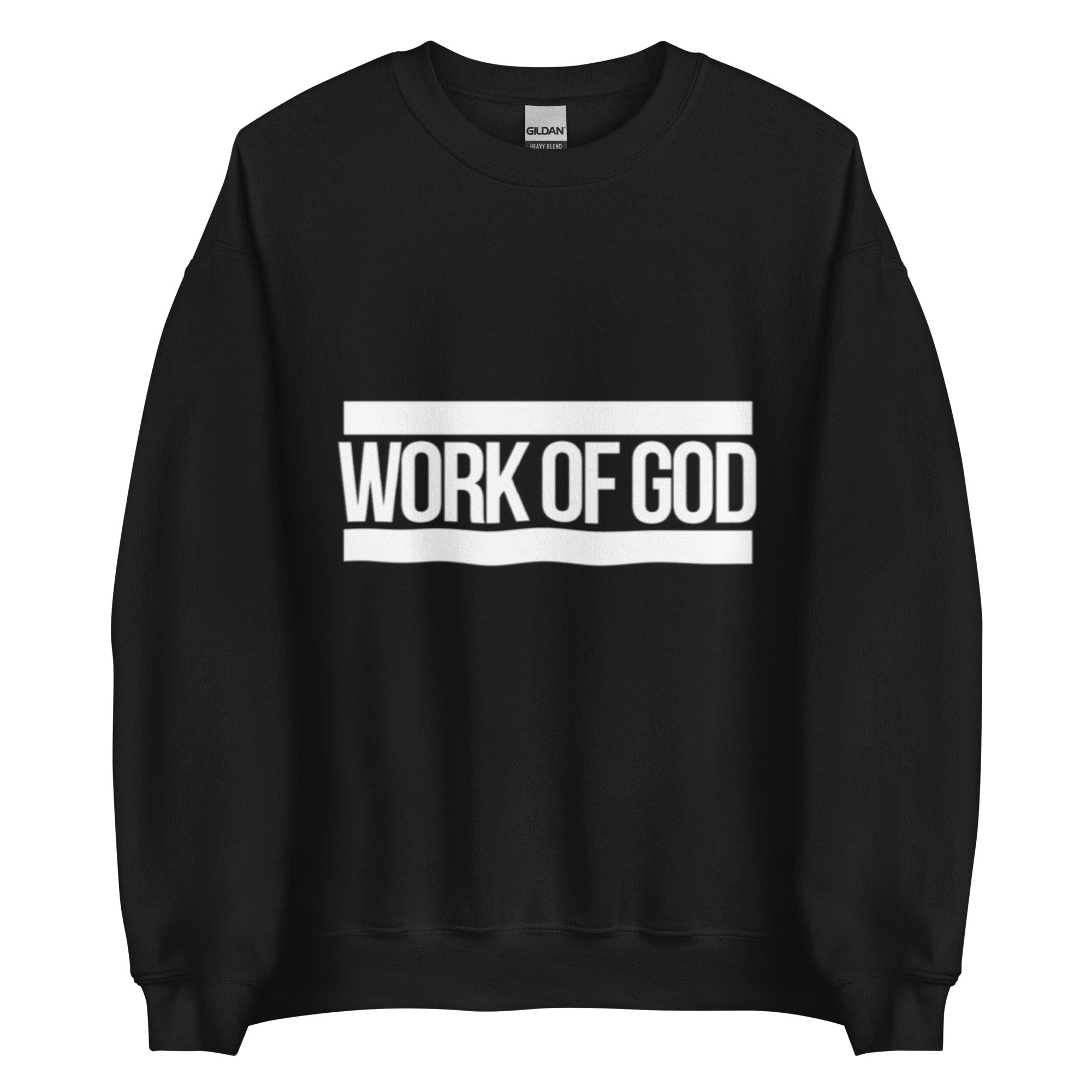 Work of God (Crewneck)-White