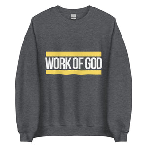 Christ is King (Crewneck)-Yellow & White