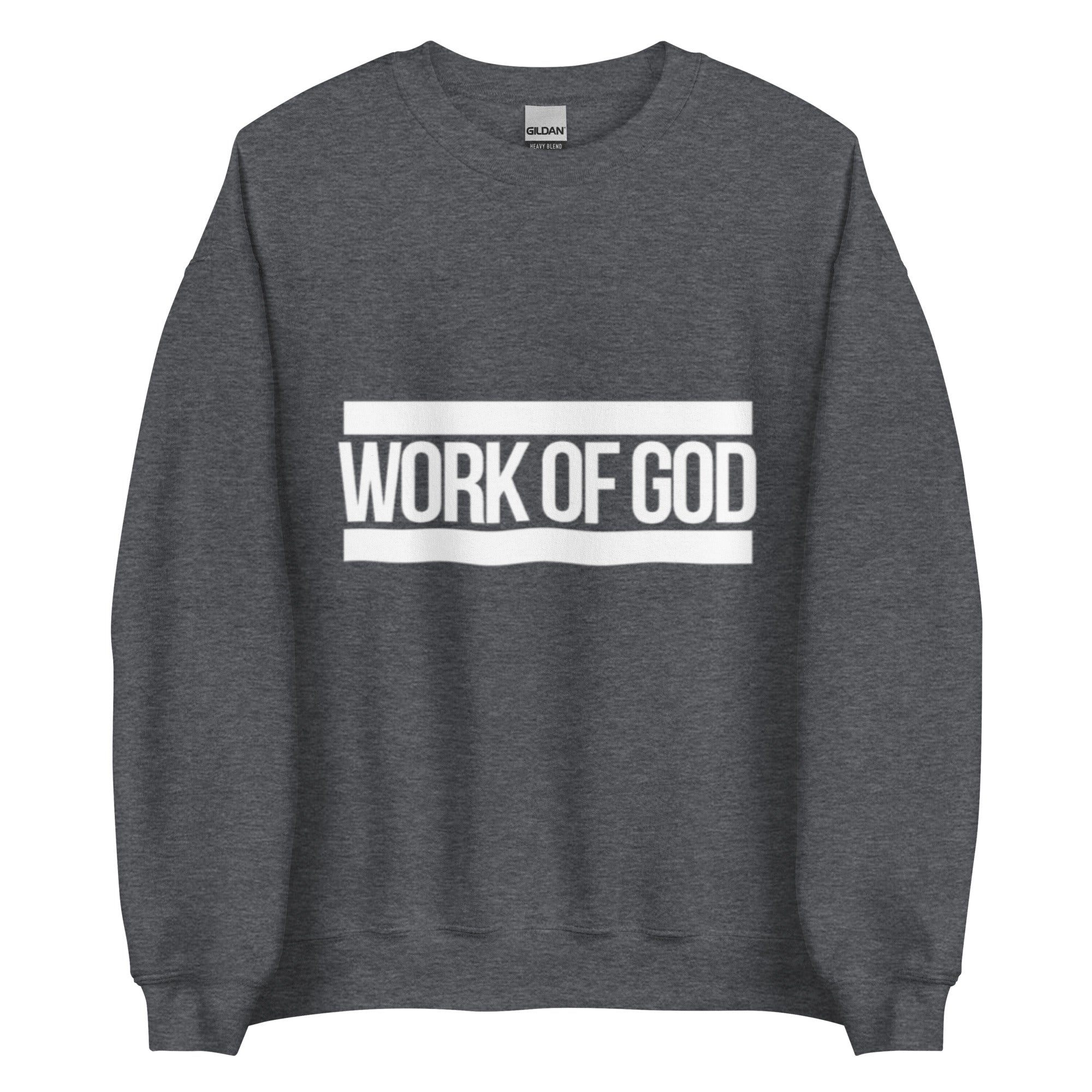 Work of God (Crewneck)-White