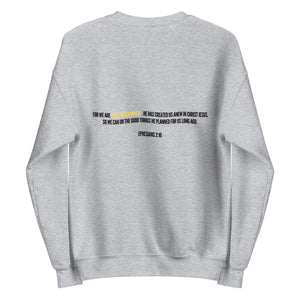 Work of God(Crewneck)-Black & Yellow