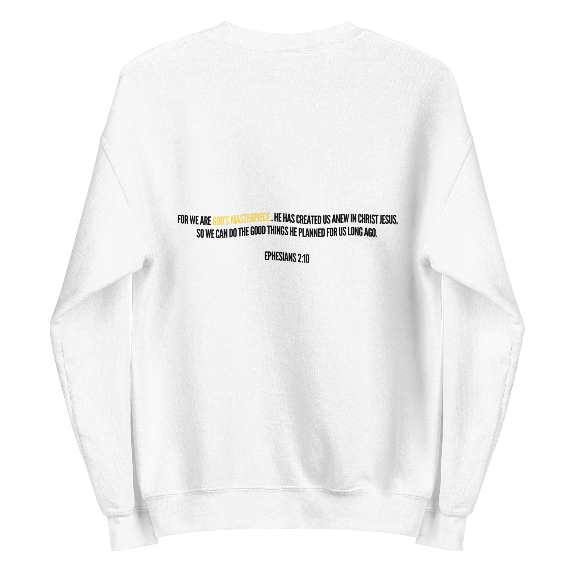 Work of God(Crewneck)-Black & Yellow