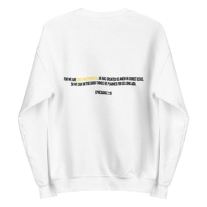 Work of God(Crewneck)-Black & Yellow